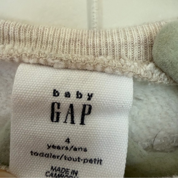GAP Baby Cream unicorn kitty dress - Picture 3 of 4